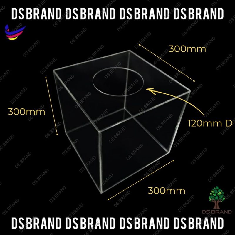NEW Lucky Draw Box / DIY Lucky Draw Box / Peti Cabutan / Peti Undi / Kotak Peti Undi Size 200mm/250mm/300m DS BRAND - Image 5