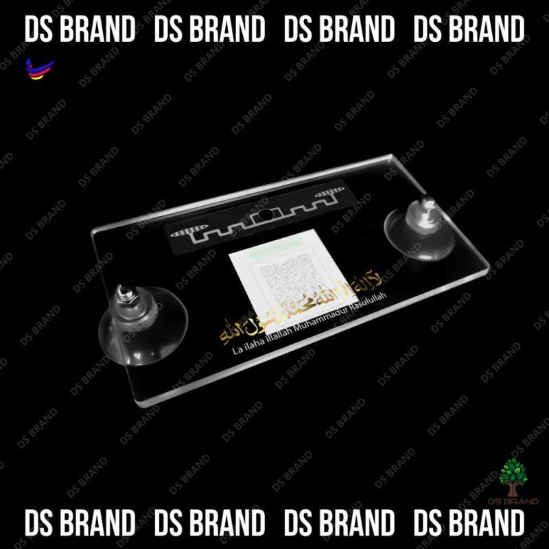 [𝗦𝗛𝗜𝗣 𝟮𝟰𝗛] ⭐NEW⭐ 2in1 e-LKM QR Code Roadtax / New 2024 Roadtax + RFID Holder ( Islamic Car Logo UV Sticker )  VEP Tag - Image 13