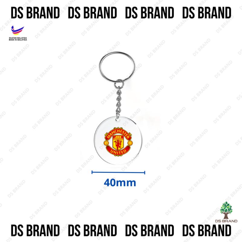 New Acrylic Car Logo keychain / Car Keychain / Creative Using UV Printing Sticker Keychain / Ready Stock - Image 9