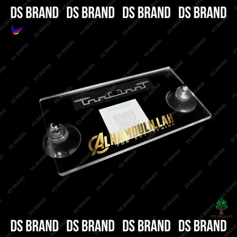 [𝗦𝗛𝗜𝗣 𝟮𝟰𝗛] ⭐NEW⭐ 2in1 e-LKM QR Code Roadtax / New 2024 Roadtax + RFID Holder ( Islamic Car Logo UV Sticker )  VEP Tag - Image 17