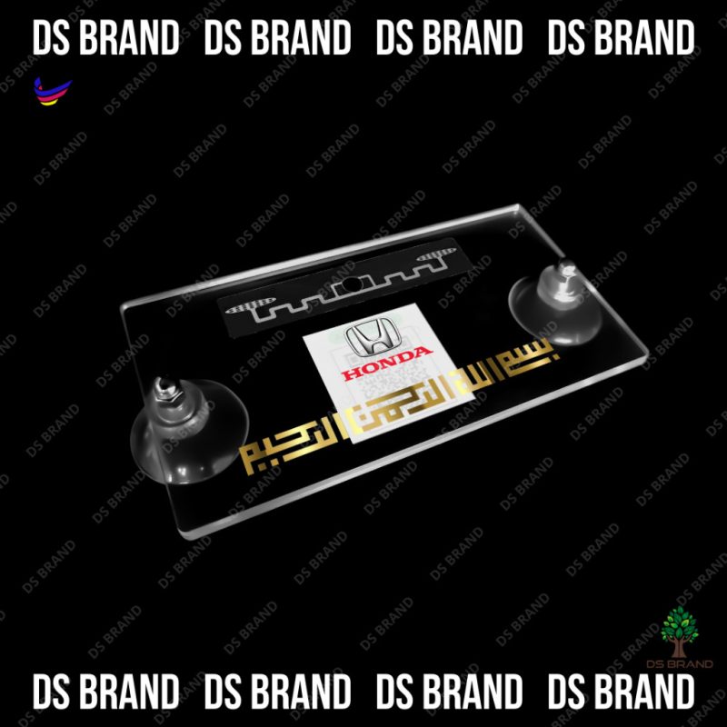 [𝗦𝗛𝗜𝗣 𝟮𝟰𝗛] ⭐NEW⭐ 2in1 e-LKM QR Code Roadtax / New 2024 Roadtax + RFID Holder ( Islamic Car Logo UV Sticker )  VEP Tag - Image 6