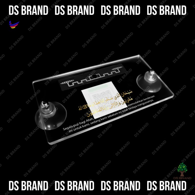 [𝗦𝗛𝗜𝗣 𝟮𝟰𝗛] ⭐NEW⭐ 2in1 e-LKM QR Code Roadtax / New 2024 Roadtax + RFID Holder ( Islamic Car Logo UV Sticker )  VEP Tag - Image 9