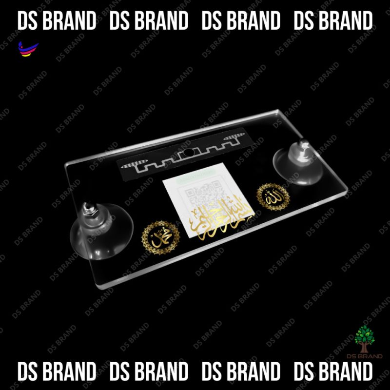 [𝗦𝗛𝗜𝗣 𝟮𝟰𝗛] ⭐NEW⭐ 2in1 e-LKM QR Code Roadtax / New 2024 Roadtax + RFID Holder ( Islamic Car Logo UV Sticker )  VEP Tag - Image 12