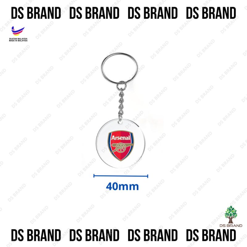 New Acrylic Car Logo keychain / Car Keychain / Creative Using UV Printing Sticker Keychain / Ready Stock - Image 8