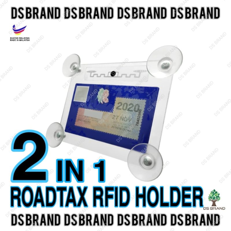 [𝗦𝗛𝗜𝗣 𝟮𝟰𝗛 𝗙𝗥𝗘𝗘 𝗥𝗧 𝗦𝗧𝗜𝗖𝗞𝗘𝗥 𝗫𝟮] 2 in 1 Roadtax Holder RFID Holder Tngo RFID Road Tax Sticker - Image 12