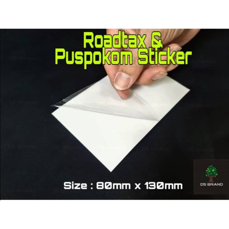 [𝗦𝗛𝗜𝗣 𝟮𝟰𝗛 𝗙𝗥𝗘𝗘 𝗥𝗧 𝗦𝗧𝗜𝗖𝗞𝗘𝗥 𝗫𝟮] 2 in 1 Roadtax Holder RFID Holder Tngo RFID Road Tax Sticker - Image 11