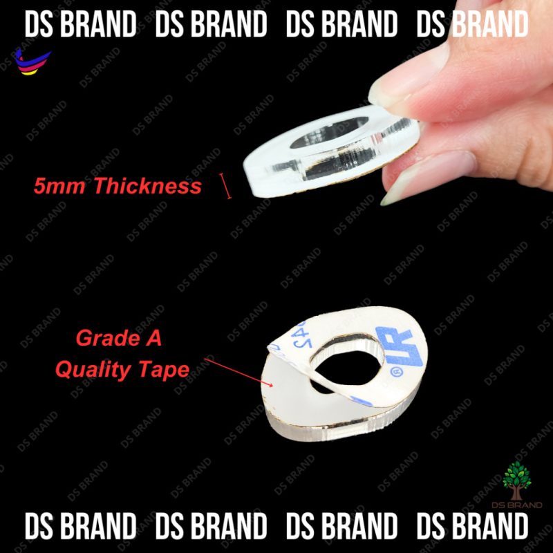 Motorcycle 3D Crystal White Fancy Number Plate / Nombor 3D Plate Motor / Lebih Tebal 5mm / Lebih Quality - Image 5