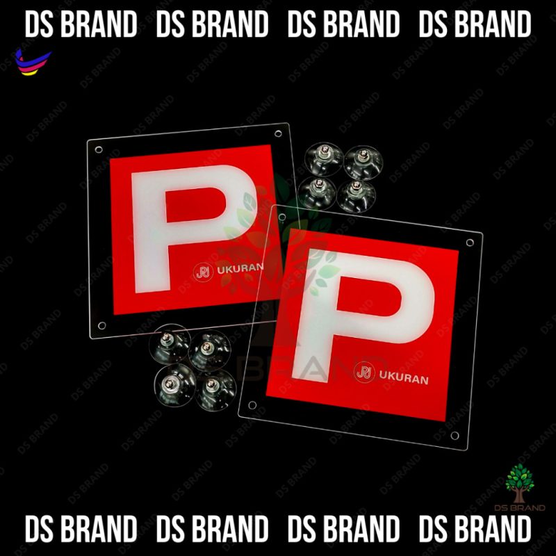 ⭐Good Quality⭐ NEW Lesen P Logo Acrylic Holder Come With Suction Cup Screw And Nut. E Hailing / OKU LOGO Holder - Image 14