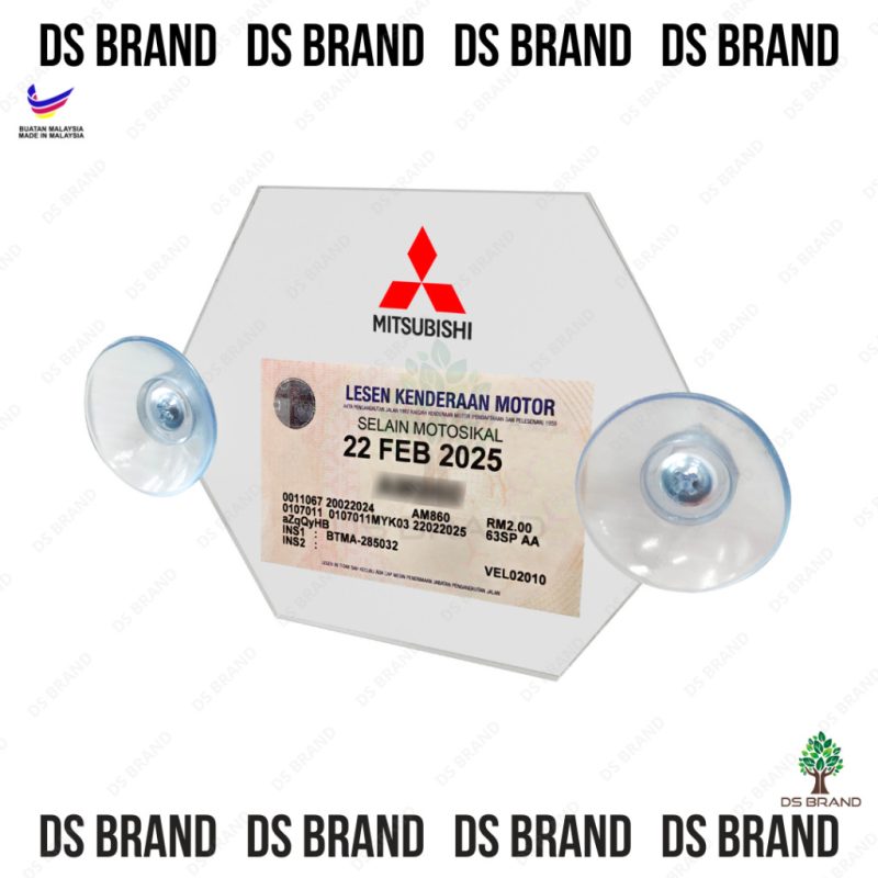 [𝗦𝗛𝗜𝗣 𝟮𝟰𝗛] ⭐New Roadtax 2024⭐ Mini VShape Pocket Roadtax / NEW Car Digital e-LKM Roadtax Holder / Lorry Puspakom Roadtax - Image 9
