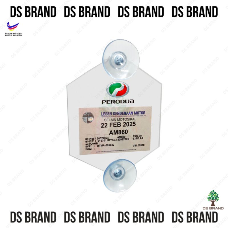 [𝗦𝗛𝗜𝗣 𝟮𝟰𝗛] ⭐New Roadtax 2024⭐ ROAD TAX ACRYLIC HOLDER / LORRY PUSPAKOM HOLDER / NEW Car Digital e-LKM Roadtax Holder - Image 2