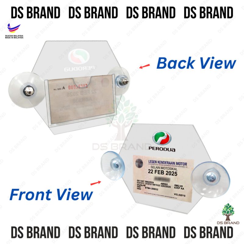 [𝗦𝗛𝗜𝗣 𝟮𝟰𝗛] ⭐New Roadtax 2024⭐ Mini VShape Pocket Roadtax / NEW Car Digital e-LKM Roadtax Holder / Lorry Puspakom Roadtax - Image 2