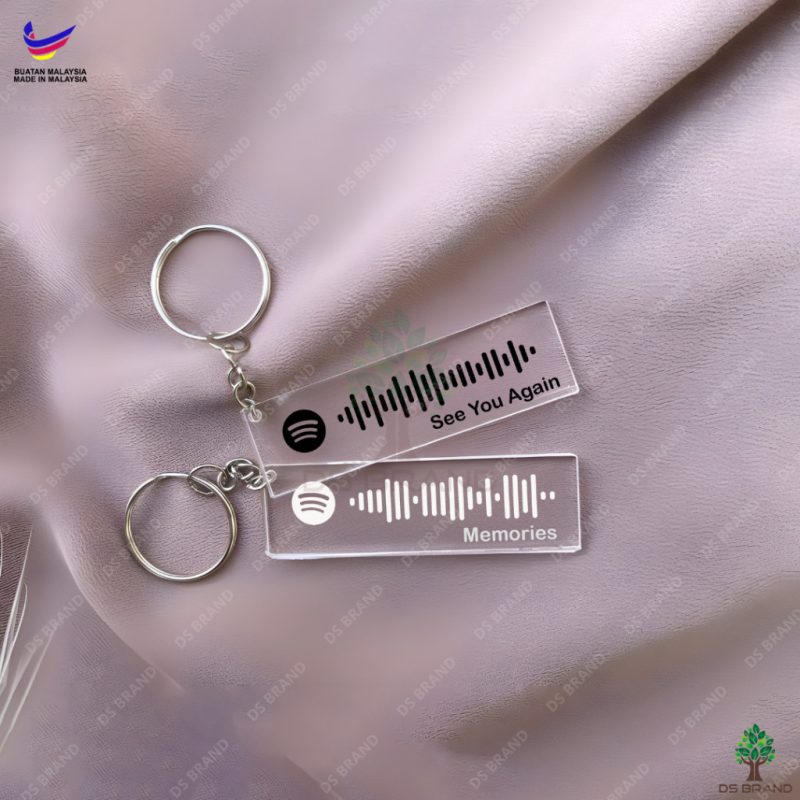 Custom Spotify Keychain with Picture,Custom Scannable Spotify Music Song Code Keychain - DS BRAND - Image 7
