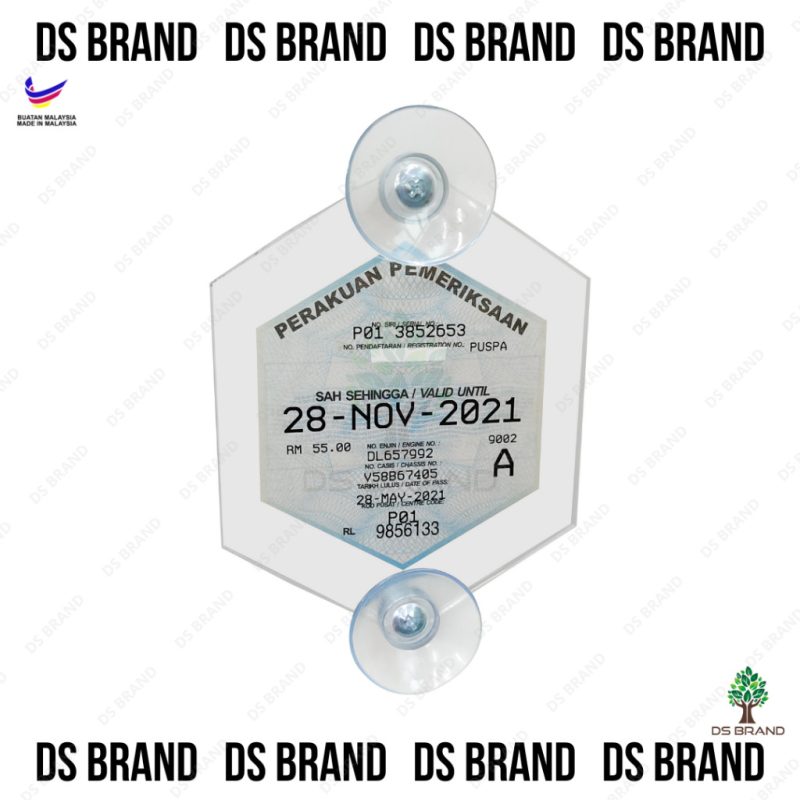 [𝗦𝗛𝗜𝗣 𝟮𝟰𝗛] ⭐New Roadtax 2024⭐ Mini VShape Pocket Roadtax / NEW Car Digital e-LKM Roadtax Holder / Lorry Puspakom Roadtax - Image 6