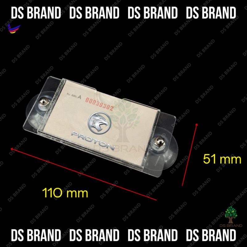 [𝗦𝗛𝗜𝗣 𝟮𝟰𝗛] ✨Car Logo NEW Digital e-LKM / Roadtax Pocket Holder 2024✨Slot New Roadtax / Car Logo Pocket / VEP Tag - Image 6
