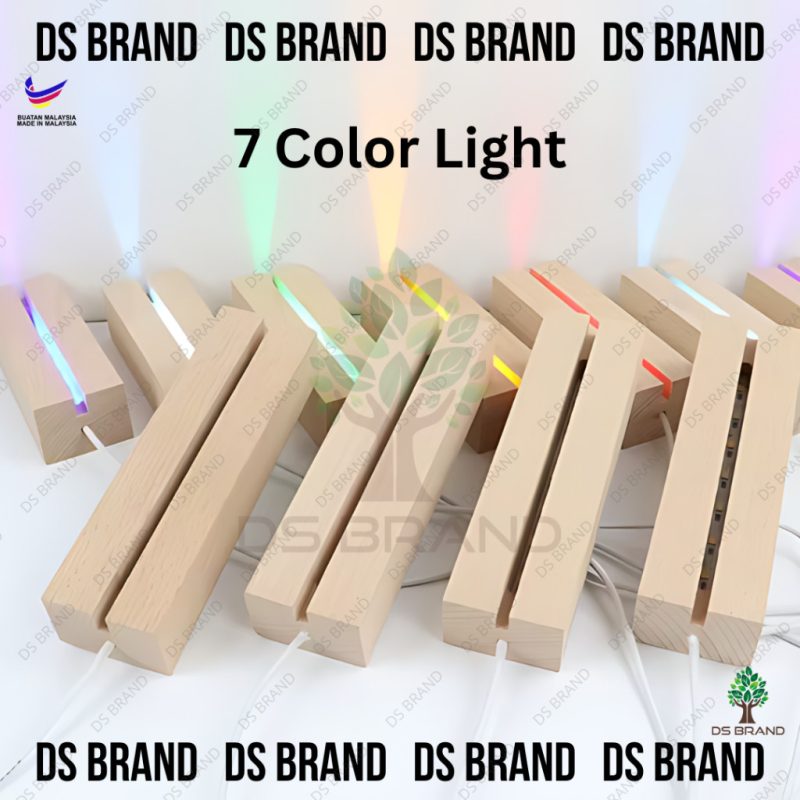 NEW 7 LED Colors Stand [A6/A5/A4 SIZE] LED Music Spotify Plaque / Spotify Plaque / Song Acrylic /UV Waterproof Print - DS BRAND - Image 3