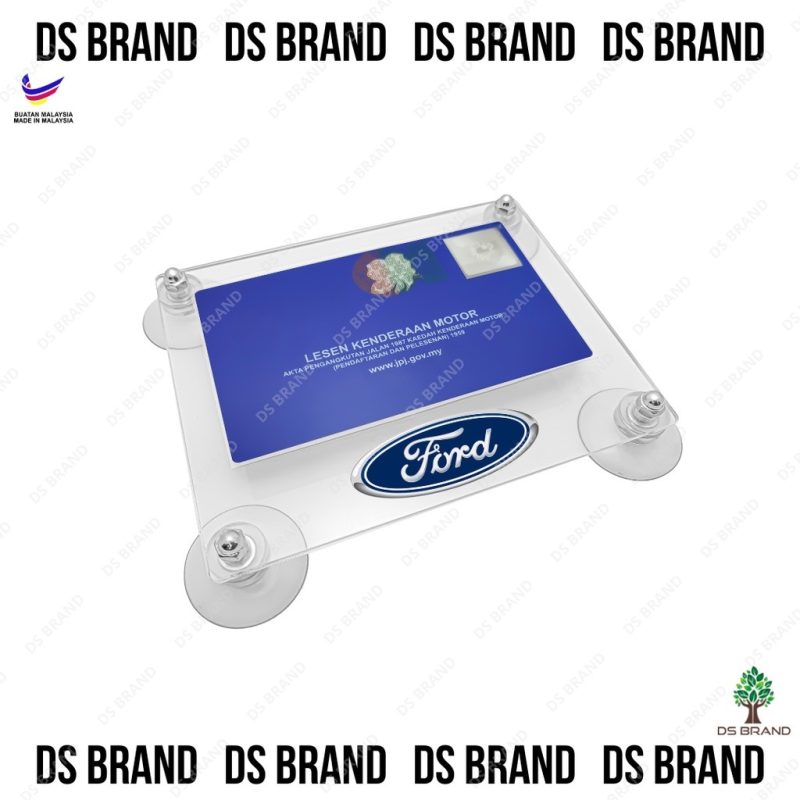 Color Logo Road Tax Holder x4 Suction cup / Roadtax Holder Car Series / Pemegang Road Tax Kereta / High Quality - Image 2