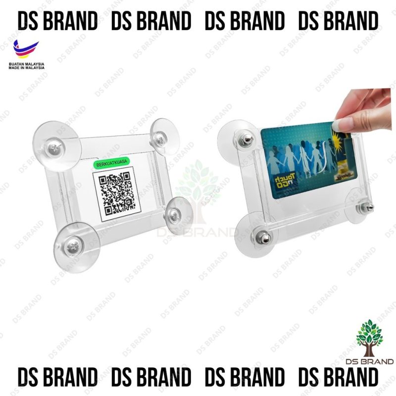 Car Windscreen Card Holder / Guardhouse Gate Access Card / Touch n Go Card Holder / Digital e-LKM ( 2024 New Roadtax ) - Image 2