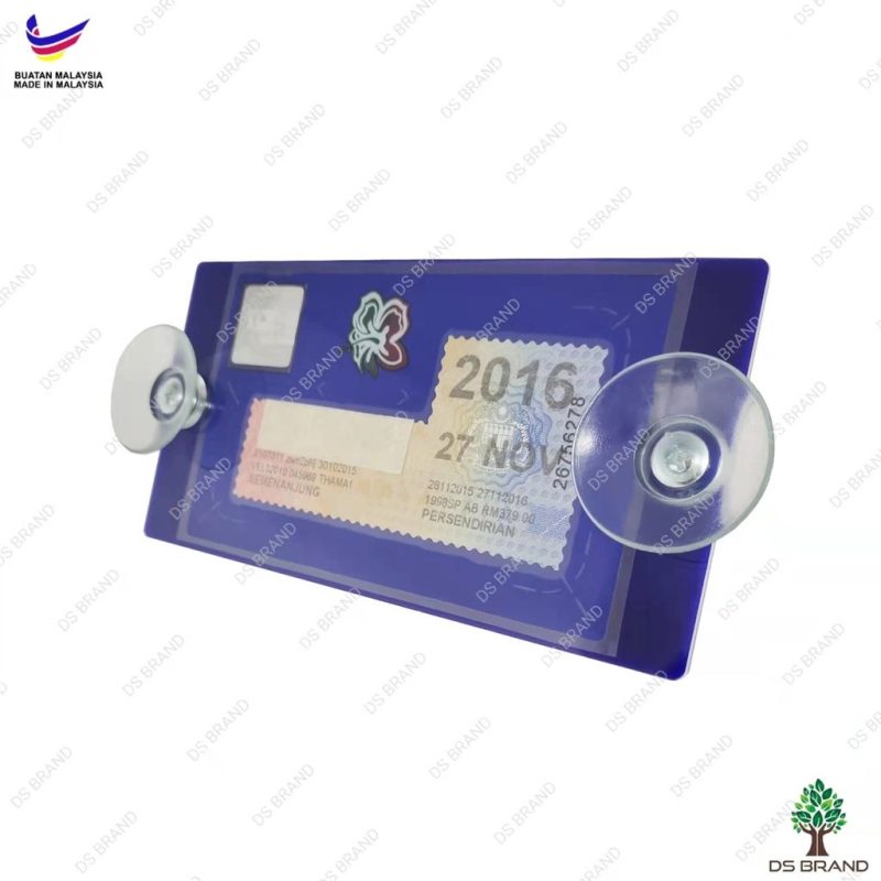 Color Roadtax Holder Small with 2 Suction Cup (Compact Design) Ready Stock - Image 9