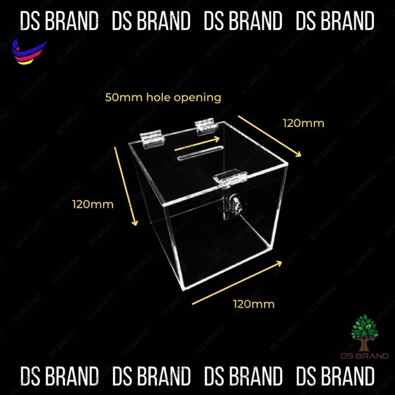 🔥READY STOCK🔥Donation Box / Tabung Derma / Money Box / Tabung Duit / Charity Box 120mm / 150mm / 200mm / 250mm / 300mm