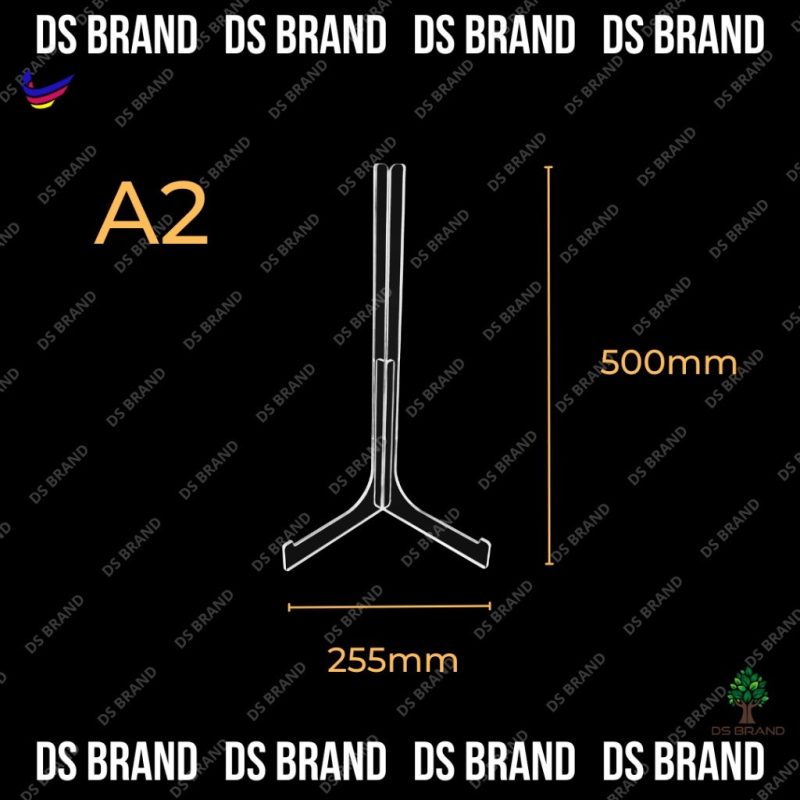 Acrylic Removable Plate Display Stand / Removable Stand - Image 3