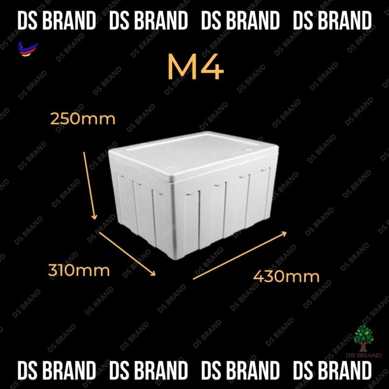 Styrofoam Ice Box / Cooler Box / Picnic box / Foam Box / Fish Box / Tong Ais Polyfoam Size - (M1/M2/M3/M4/SS1/SS3) - Image 5