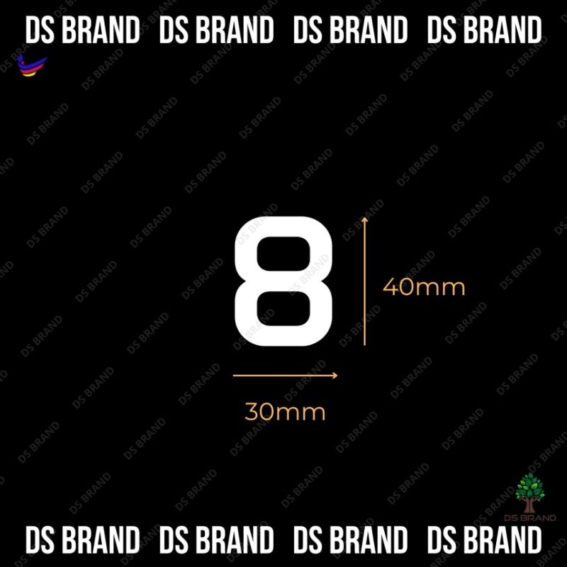 MOTOR 3D CRYSTAL WHITE NUMBER PLATE / Number 3D Plate Motor / Lebih Quality / Lebih Tebal / Lebih Murah / Direct Kilang - Image 5