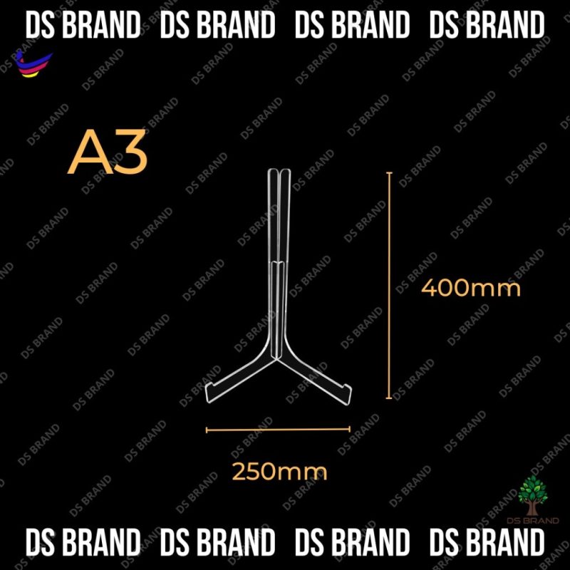 Acrylic Removable Plate Display Stand / Removable Stand - Image 4