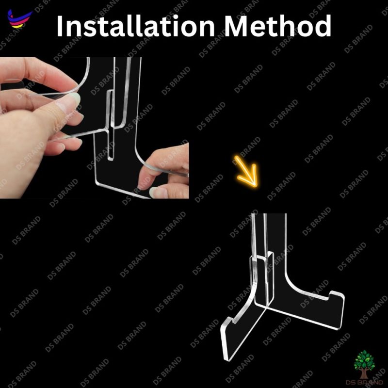 Acrylic Removable Plate Display Stand / Removable Stand - Image 2