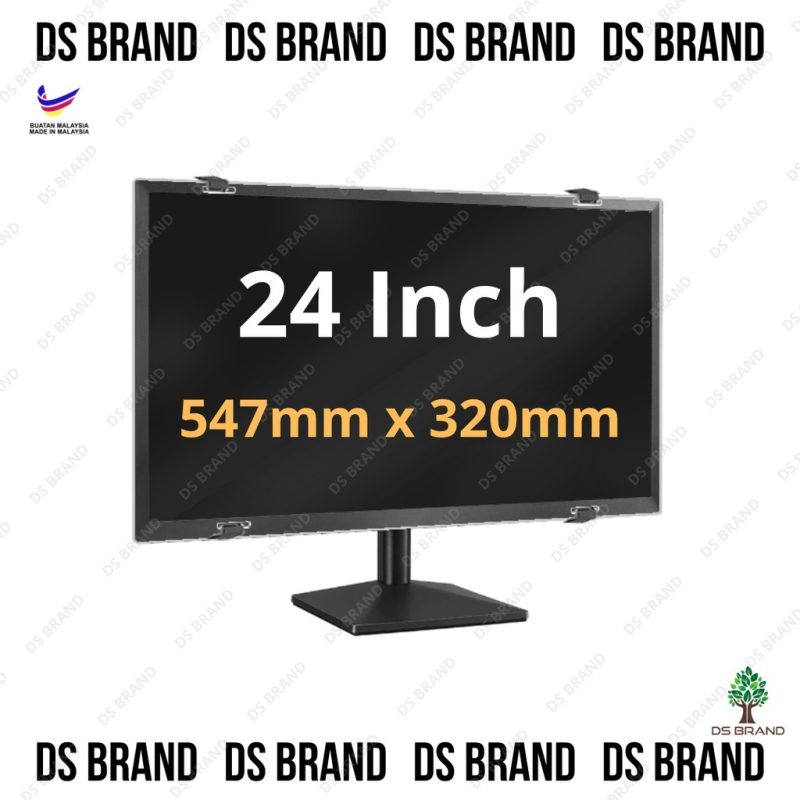 Crystal Clear Monitor/ PC/TV/Computer Screen Protector (FLAT) - Image 7