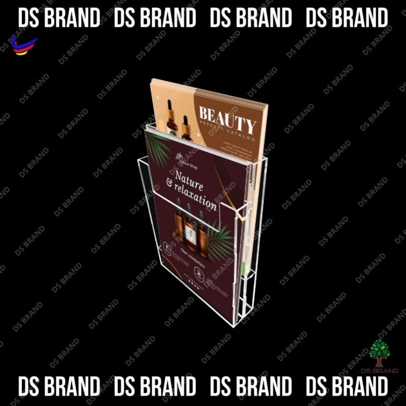 Acrylic A4 / A5 Hanging Wall Mounted Document /Clipboard /File / Brochure Holder/A4 / A5 Holder - Image 4