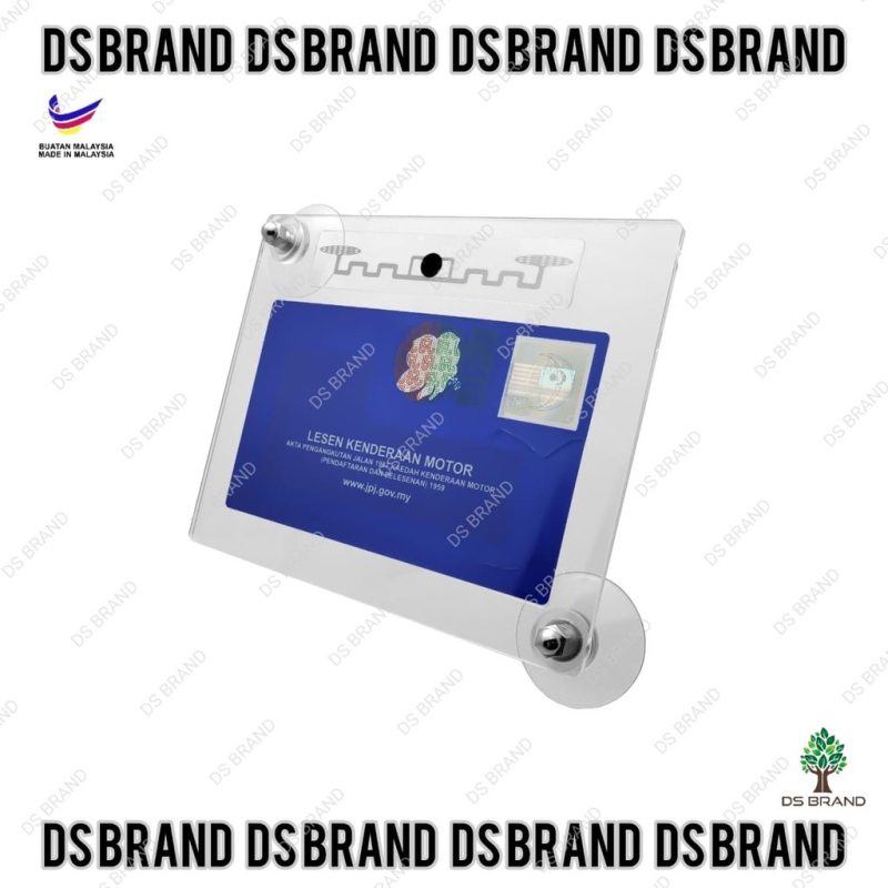 2 in 1 Car Roadtax / Puspakom + RFID Holder 2 Suction cups / 路税和RFID架 / Pemegang Road Tax + RFID Kereta / ROADTAX HOLDER - Image 5