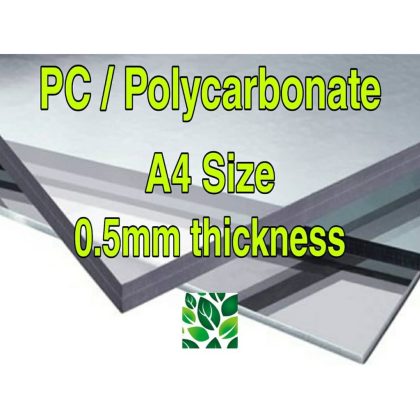 PC / Polycarbonate A4 Clear Sheet