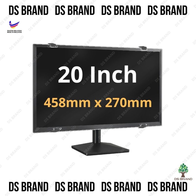 Crystal Clear Monitor/ PC/TV/Computer Screen Protector (FLAT) - Image 8