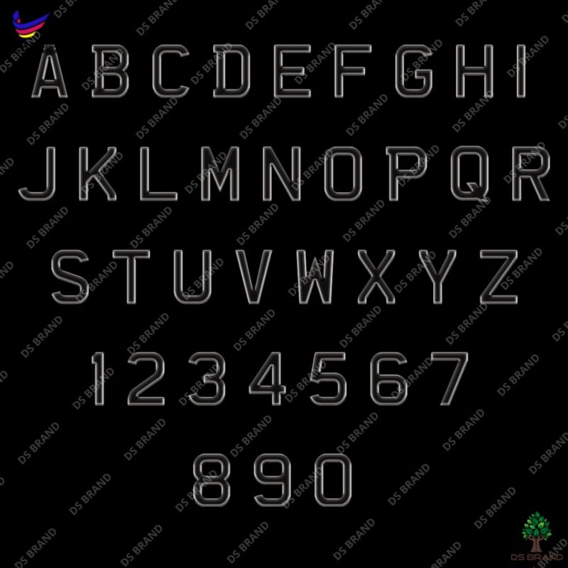 3D CRYSTAL CLEAR ALPHABET NUMBER DIY - Image 6