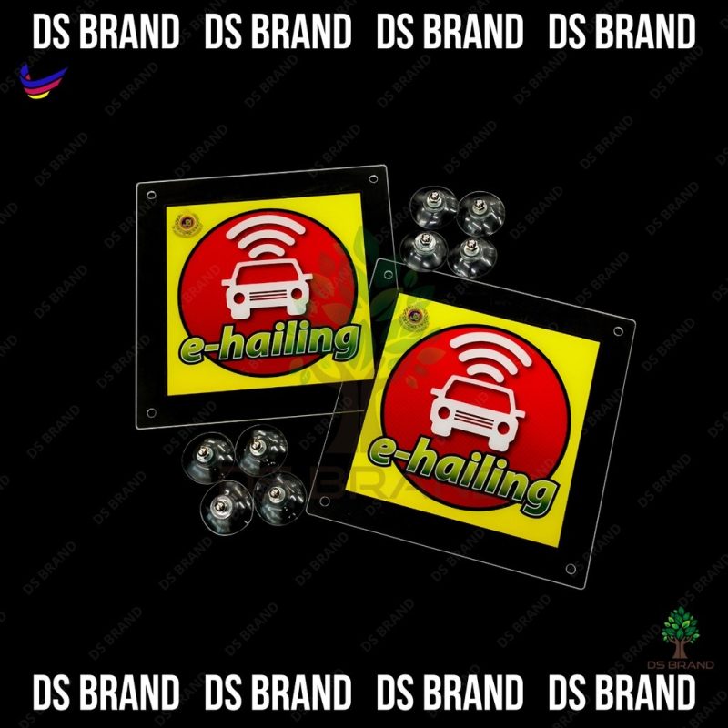 ⭐Good Quality⭐ NEW Lesen P Logo Acrylic Holder Come With Suction Cup Screw And Nut. E Hailing / OKU LOGO Holder - Image 8