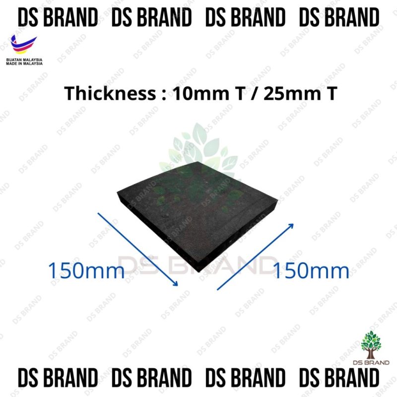 Anti-Vibration Rubber Pad 25mm Thickness - Image 5