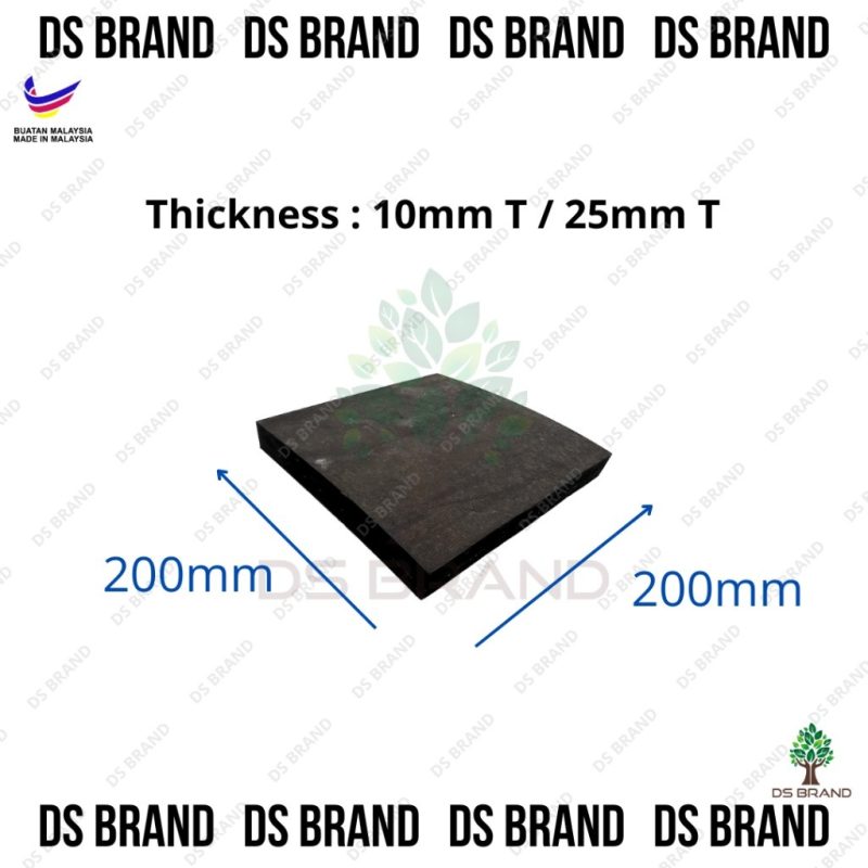 Anti-Vibration Rubber Pad 25mm Thickness - Image 6