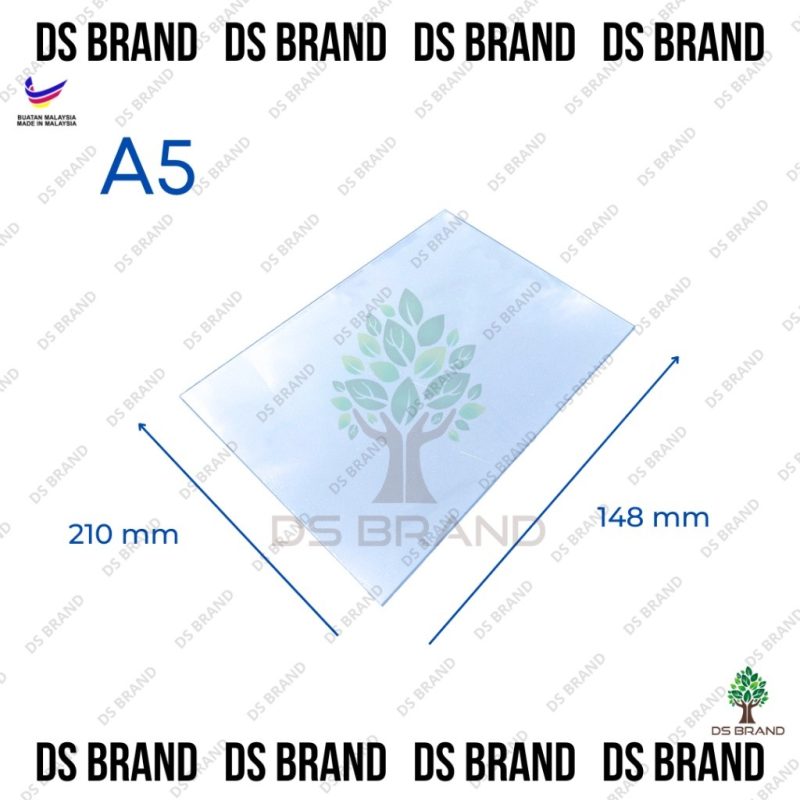 PVC Clear Sheet Size A4 and A5 / Ready Stock - Image 3