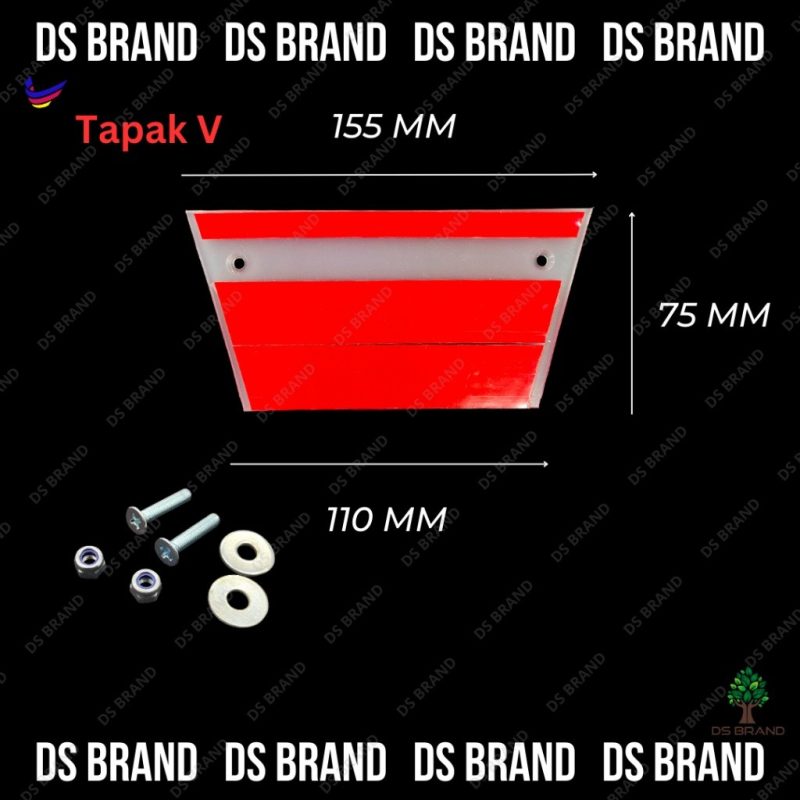 Bracket Tapak Papan No Plate Motor / Lebih Tahan Lasak & Baik Dari Logam / 100% Material PP / Buatan Malaysia - Image 7