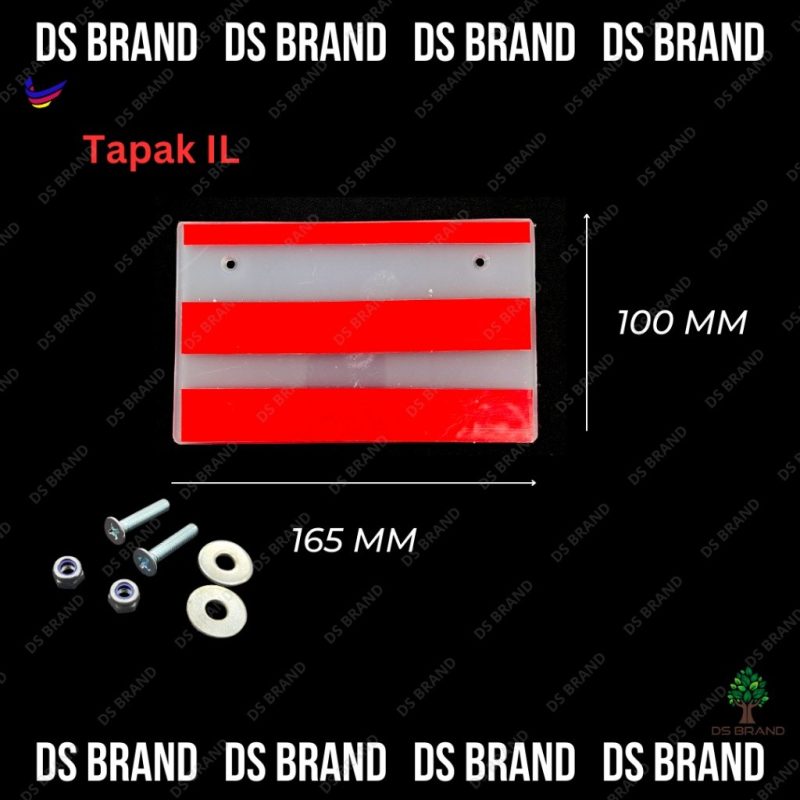 Bracket Tapak Papan No Plate Motor / Lebih Tahan Lasak & Baik Dari Logam / 100% Material PP / Buatan Malaysia - Image 6