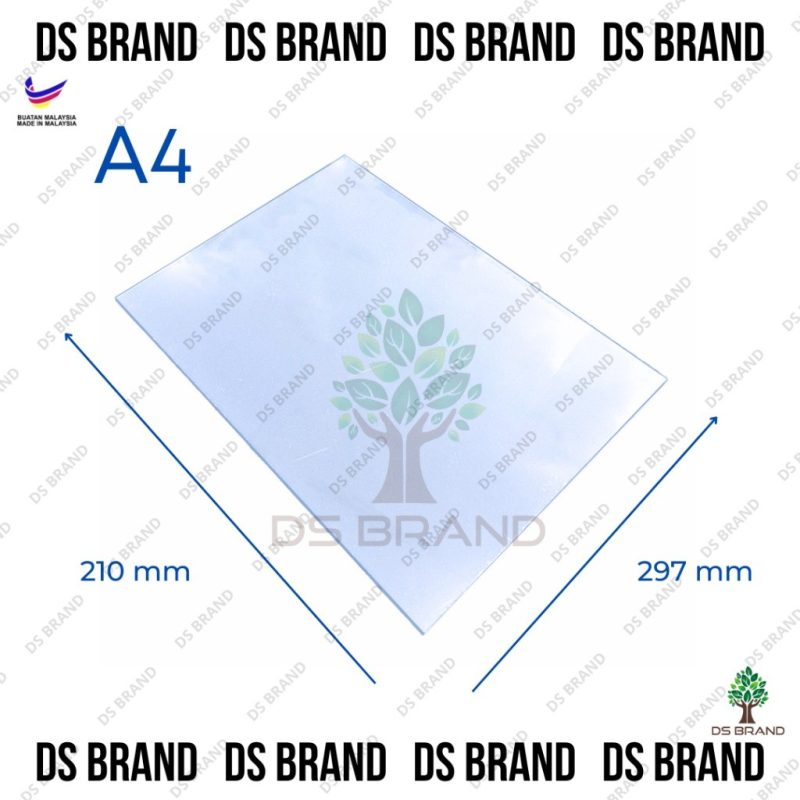 PVC Clear Sheet Size A4 and A5 / Ready Stock - Image 2