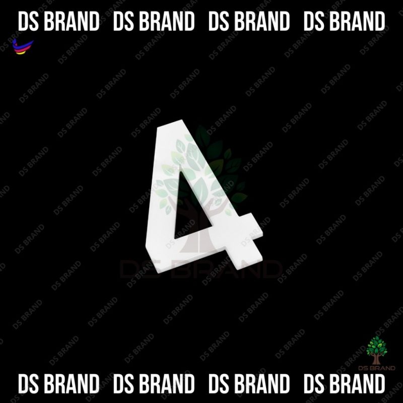 JPJ Approve Car / Lori / Bus / Van White Number Plate Alphabet / Standard JPJ Spec /Flat Surface / C70 Alphabet - Image 9