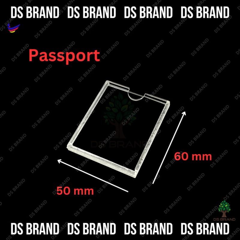🔥TERMURAH/CHEAPEST🔥 Passport Size Photo Frame For Organisation Chart/ Carta Organisasi / Pocket frame. Acrylic Clear. - Image 3