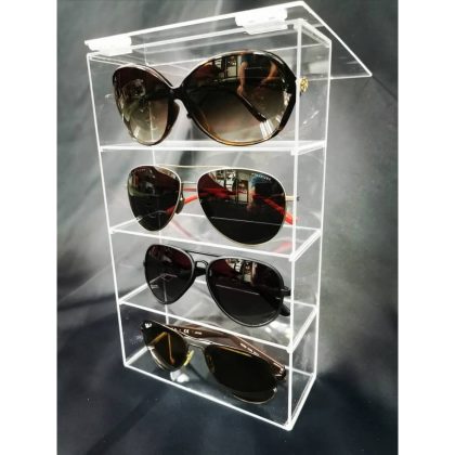 Acrylic Sunglasses 4 Layer Display Organizer