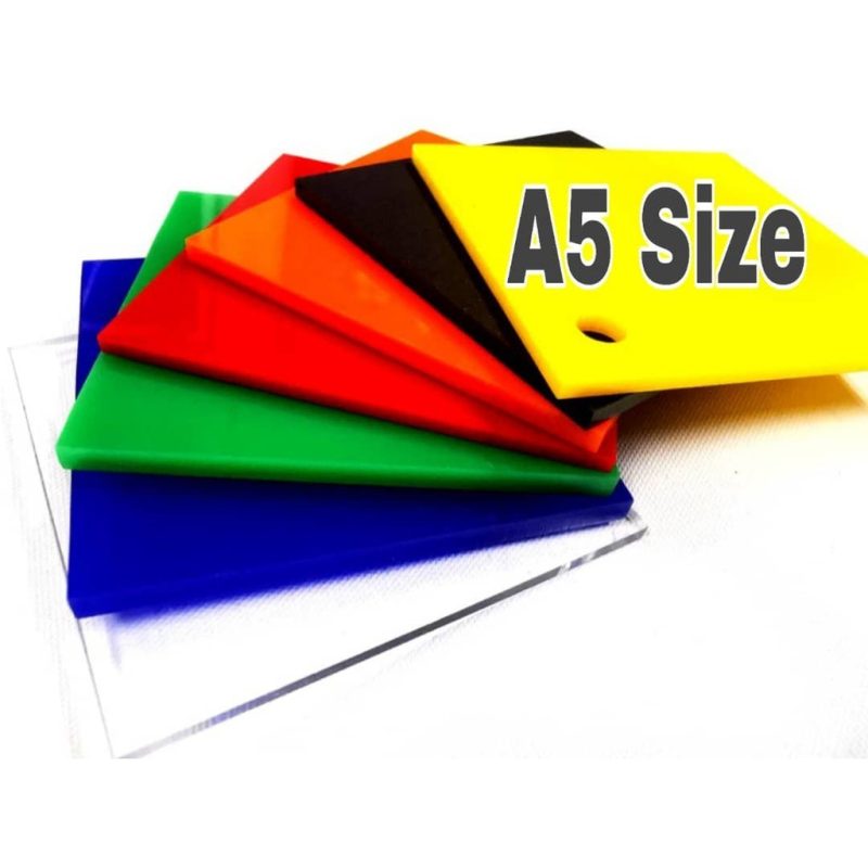 Color Acrylic Sheet A5 Size 2mm - Image 5