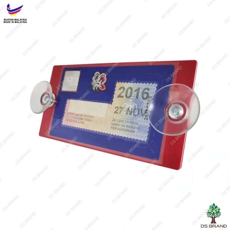 Color Small Roadtax Holder with 2 Suction Cup (Compact Design) Ready Stock - Image 12