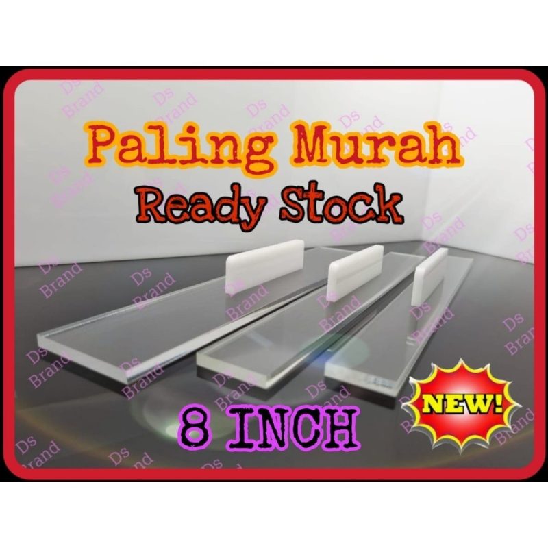 🔥Paling Murah🔥 8 inch Pembaris kuih talam 3 pcs / puding / kek / agar-Agar / kek lapis SET - Image 5