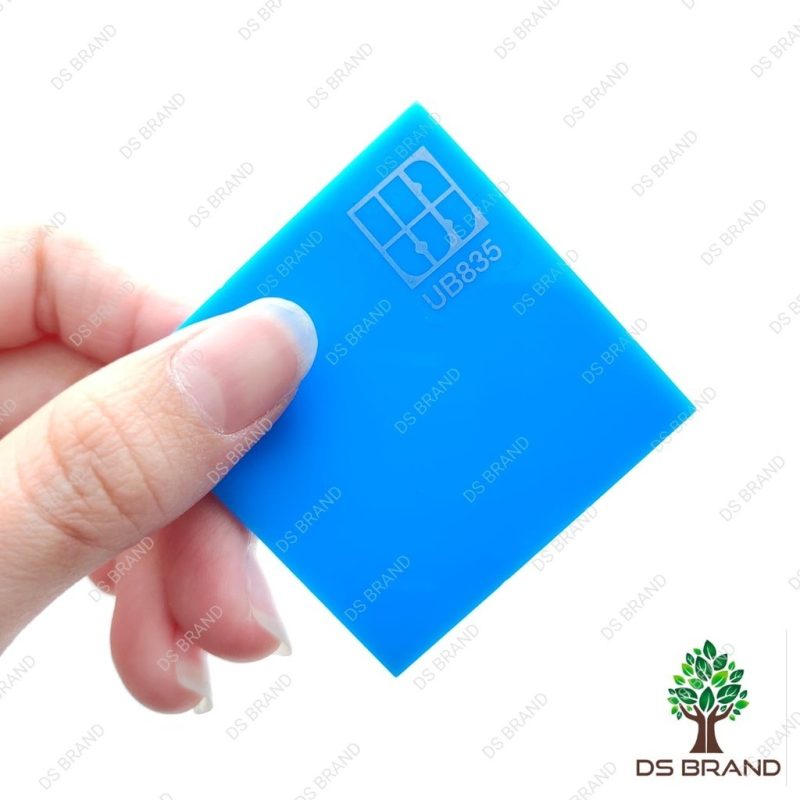 2mm A4 Acrylic Light Blue Sheet - Image 2