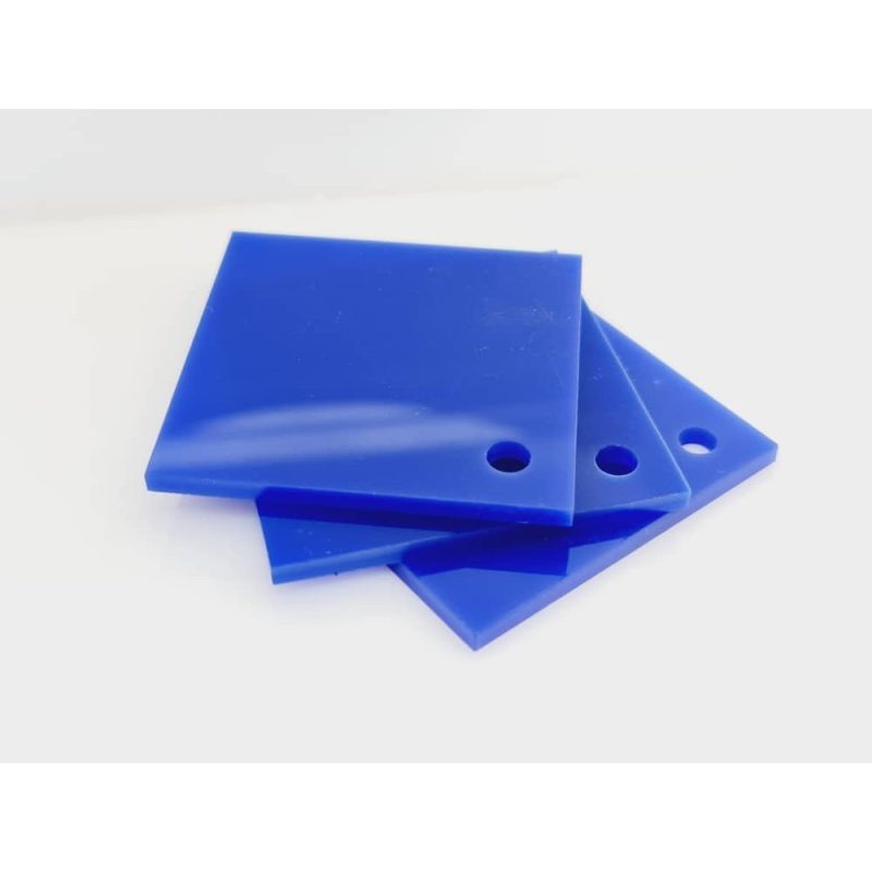 Acrylic Sheet Colour Blue A4 2mm - Image 2