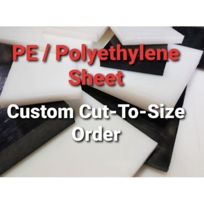 🔥READY STOCK🔥HDPE / PE / Polyethylene Sheet ( Custom Cut-To-Size Order ) 100% virgin grade materials